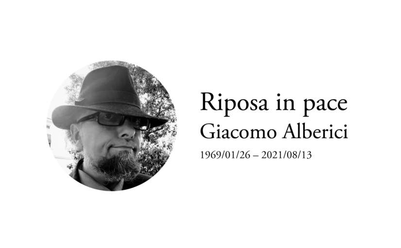 Riposa in pace – Giacomo Alberici